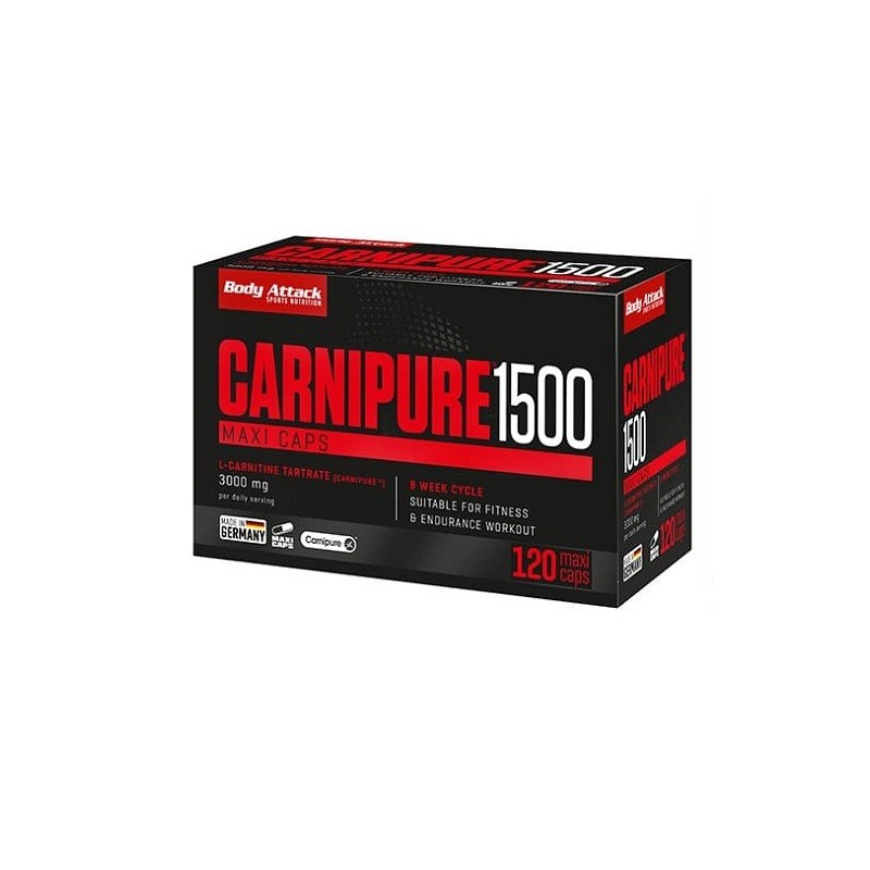 Body Attack Carnipure 1500 120 Kapseln Body Attack Carnipure 1500 120 Kapseln
