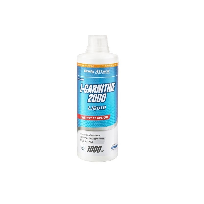 Body Attack L-Carnitine Liquid 2000, 1000ml Body Attack L-Carnitine Liquid 2000, 1000ml