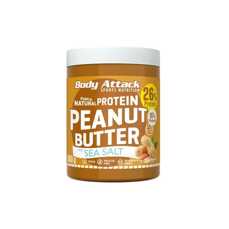 Body Attack Peanut Butter 1000g Body Attack Peanut Butter 1000g