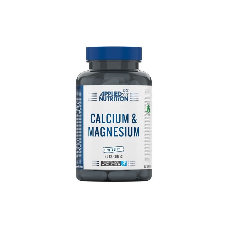 Applied Nutrition Calcium + Magnesium - 60 Vegan Kapseln Applied Nutrition Calcium + Magnesium - 60 Vegan Kapseln