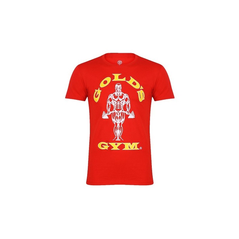 Gold´s Gym GGTS002 Muscle Joe T-Shirt - rot Gold´s Gym GGTS002 Muscle Joe T-Shirt - rot