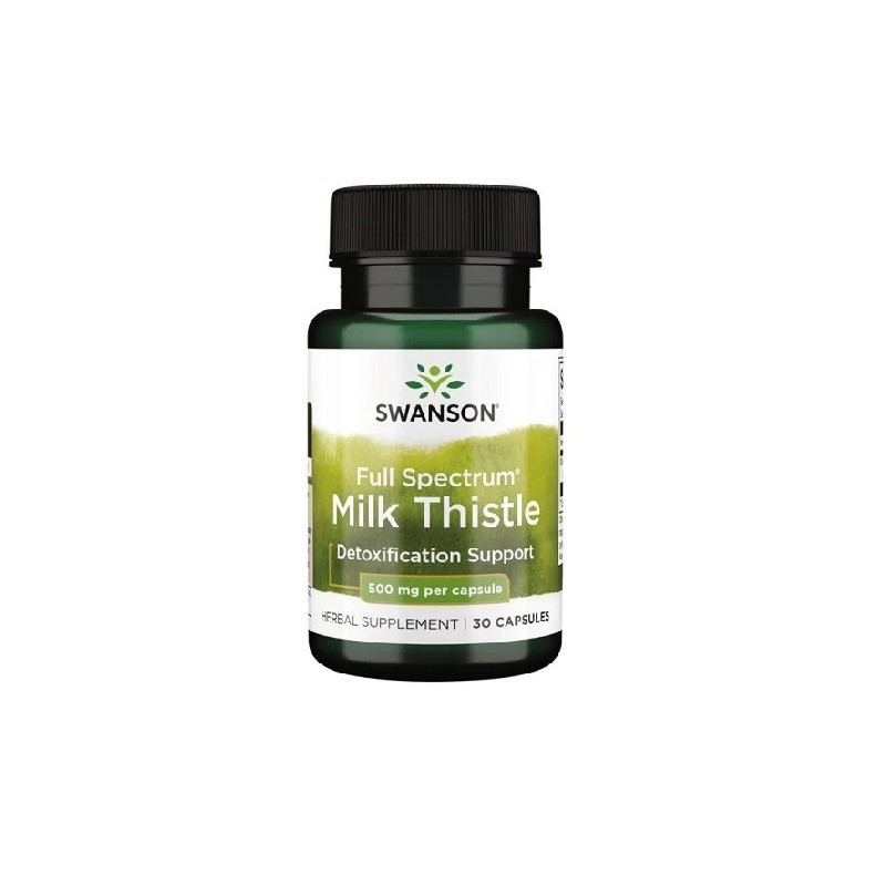 Swanson Milk Thistle 500mg 30 Kapseln Swanson Milk Thistle 500mg 30 Kapseln