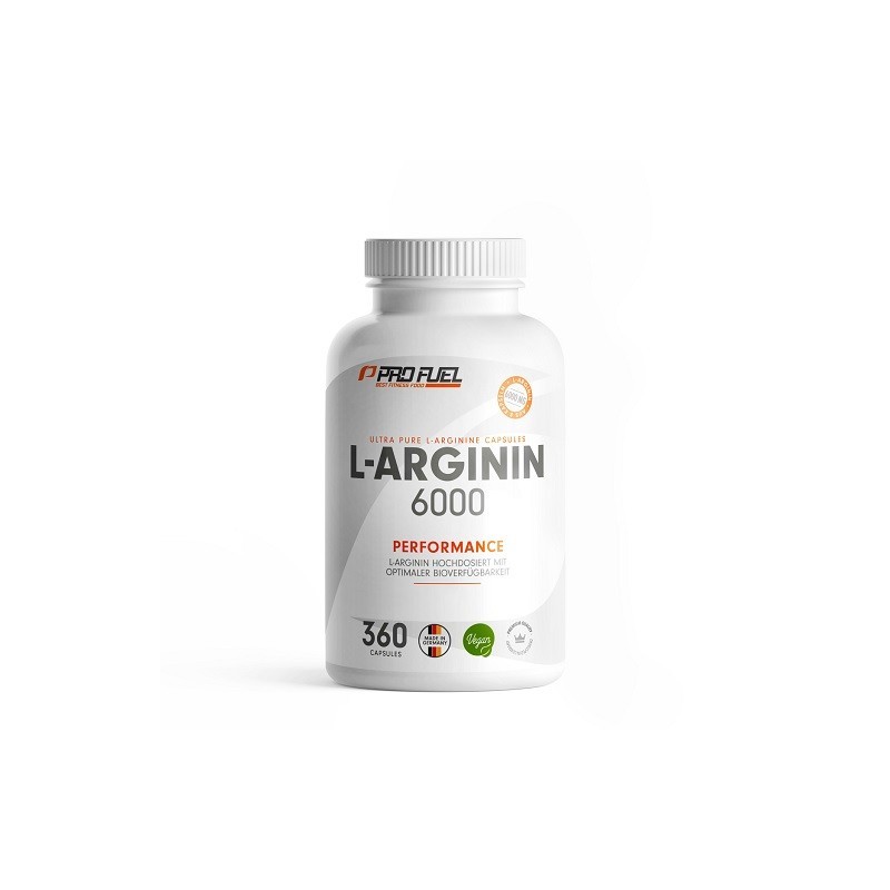 Profuel L-Arginin 6000 360 Kapseln Profuel L-Arginin 6000 360 Kapseln