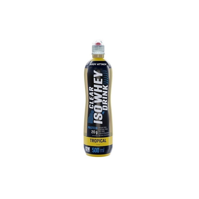 Body Attack Clear Iso Whey Drink 12 x 500ml Body Attack Clear Iso Whey Drink 12 x 500ml