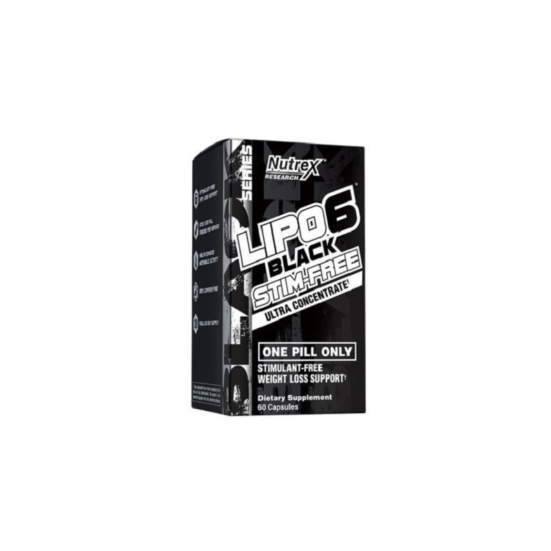 Nutrex Lipo 6 Black STIM-FREE 60 Kapseln Nutrex Lipo 6 Black STIM-FREE 60 Kapseln