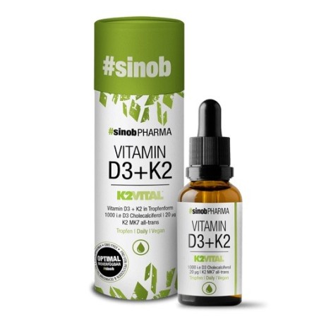 Sinob Vitamin D3 + K2 Tropfen 10ml