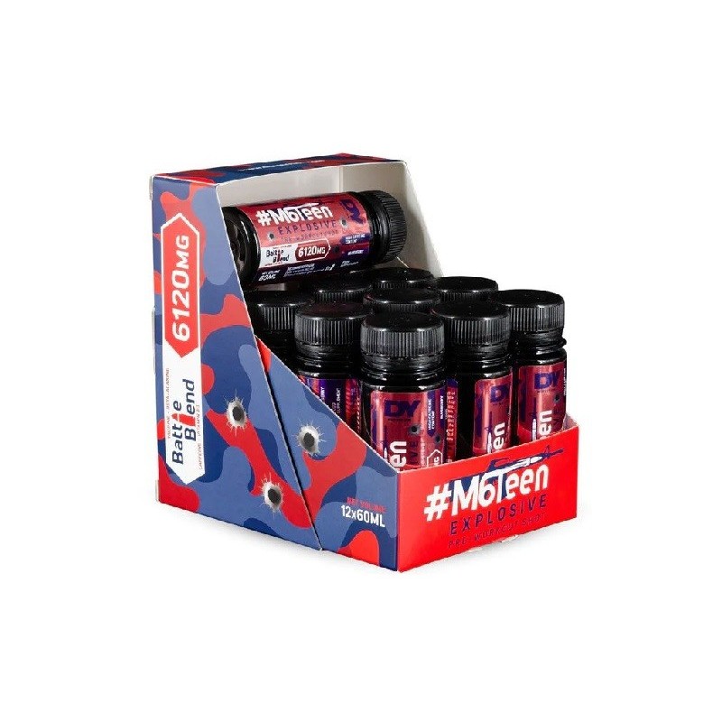 DY Nutrition M6Teen Prewokrout Shots 12x60ml DY Nutrition M6Teen Prewokrout Shots 12x60ml