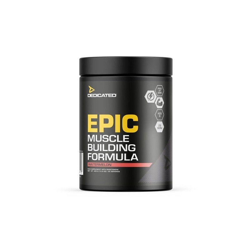 Dedicated EPIC Muscle Building Formula 425g Dedicated EPIC Muscle Building Formula 425g