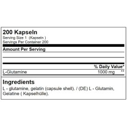 GN Glutamine Tera Caps 200 Kapseln