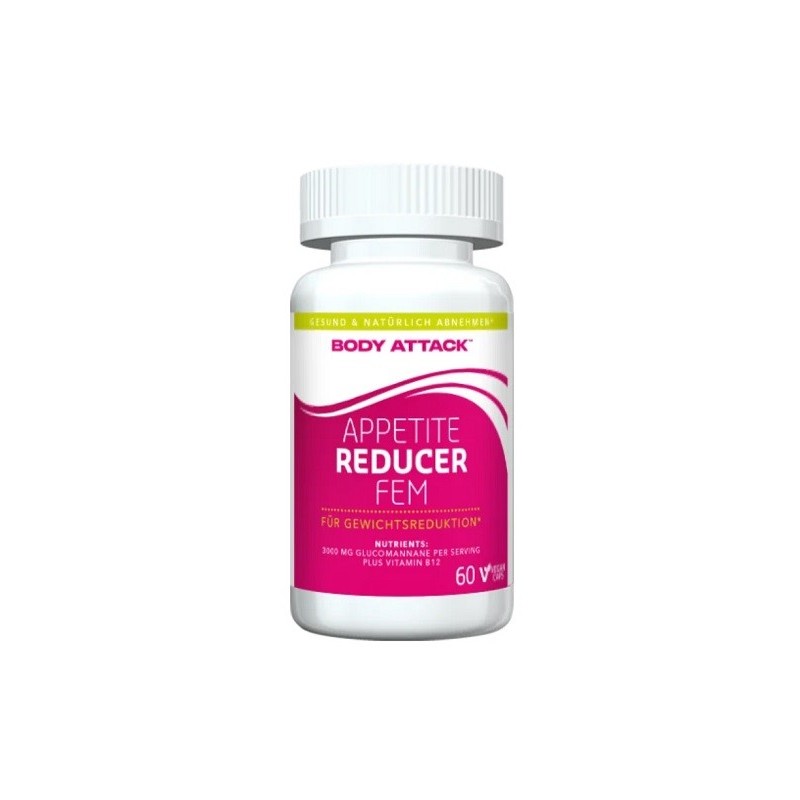 Body Attack Appetite Reducer FEM 60 Kapseln Body Attack Appetite Reducer FEM 60 Kapseln
