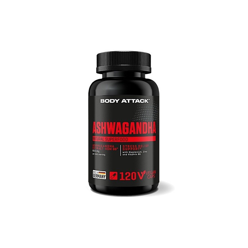 Body Attack Ashwagandha 120 Kapseln Body Attack Ashwagandha 120 Kapseln