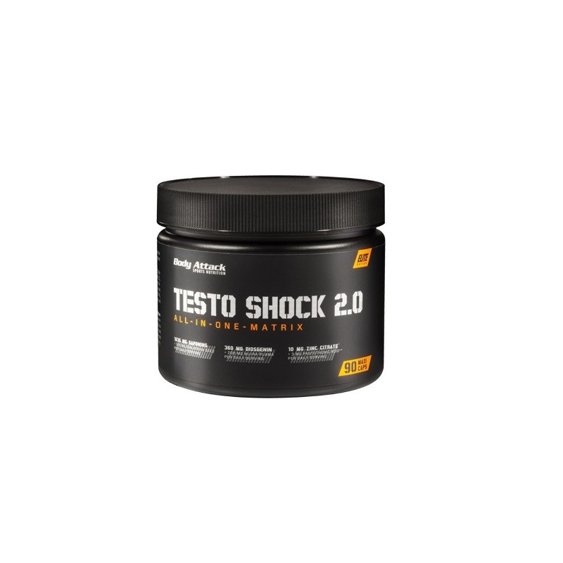Body Attack Testo Shock 2.0 - 90 Kapseln Body Attack Testo Shock 2.0 - 90 Kapseln