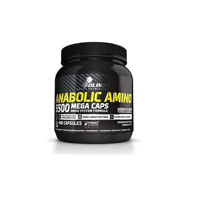 Olimp Anabolic Amino 5500 Mega Caps - 400 Kapseln Olimp Anabolic Amino 5500 Mega Caps - 400 Kapseln