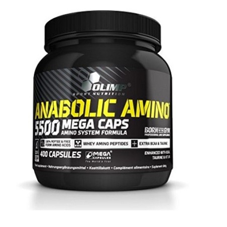 Olimp Anabolic Amino 5500 Mega Caps - 400 Kapseln