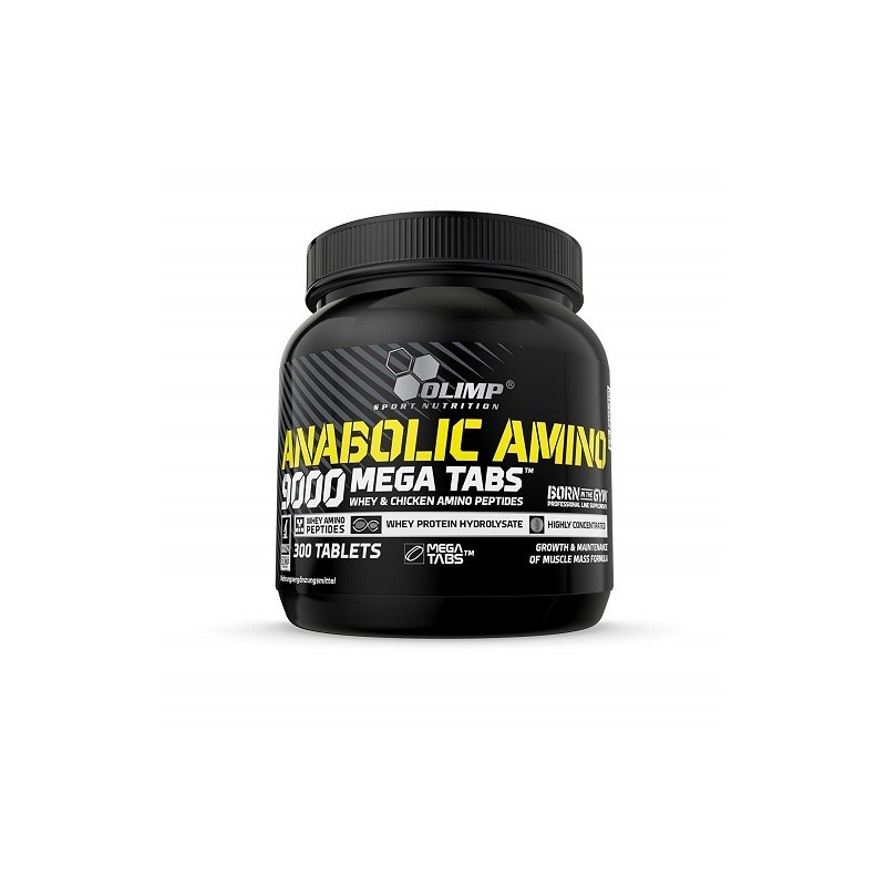Olimp Anabolic Amino 9000 Mega Caps - 300 Tabletten Olimp Anabolic Amino 9000 Mega Caps - 300 Tabletten