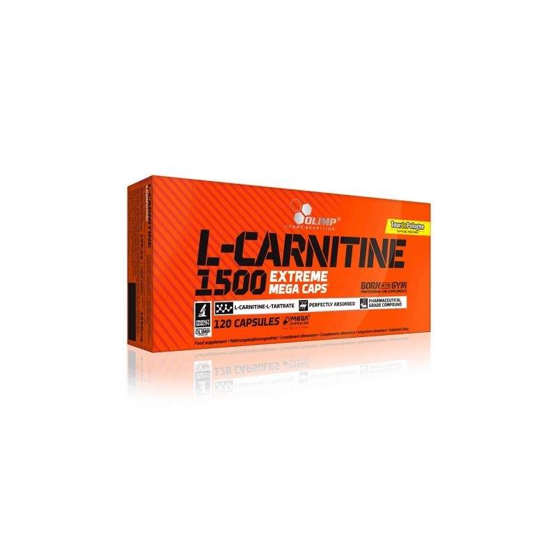 Olimp L-Carnitine 1500 Extreme Mega Caps - 120 Kapseln Olimp L-Carnitine 1500 Extreme Mega Caps - 120 Kapseln
