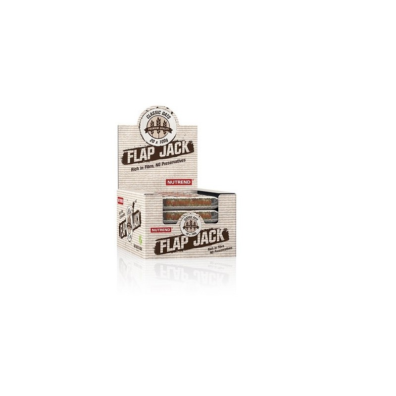 Nutrend FLAPJACK Oatbar 20x 100g Nutrend FLAPJACK Oatbar 20x 100g