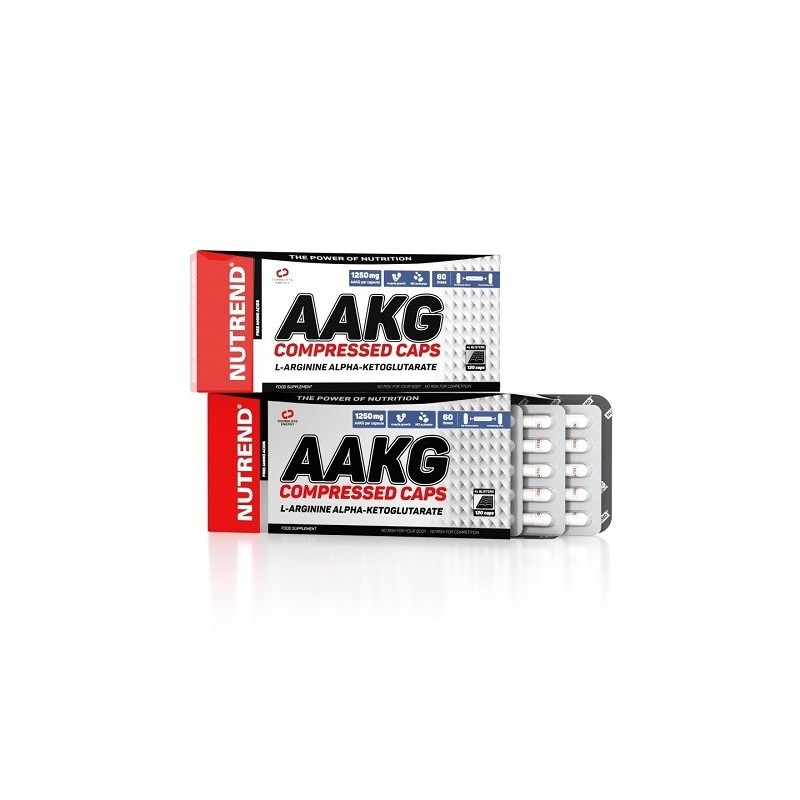 Nutrend AAKG Compressed Kapseln - 120 Kapseln Nutrend AAKG Compressed Kapseln - 120 Kapseln