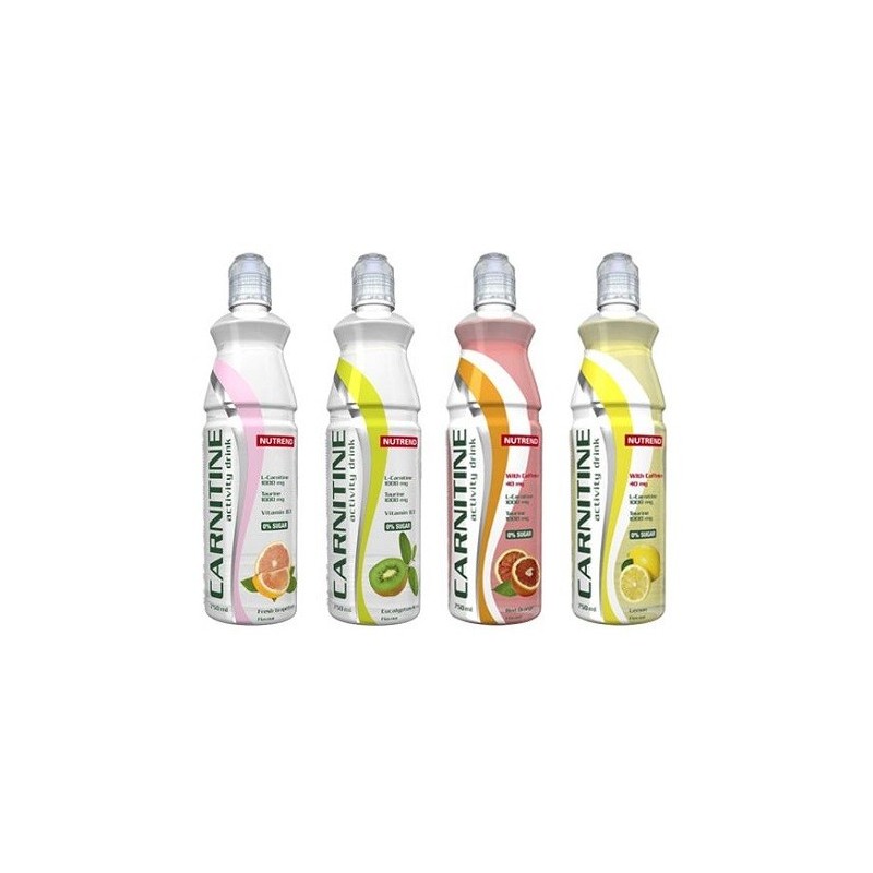 Nutrend Activity L-Carnitine Drink + Caffeine - 8x 750ml Nutrend Activity L-Carnitine Drink + Caffeine - 8x 750ml