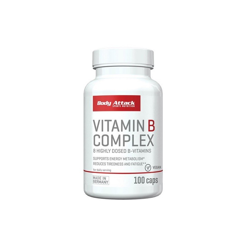 Body Attack B-Complex 100 Kapseln Body Attack B-Complex 100 Kapseln