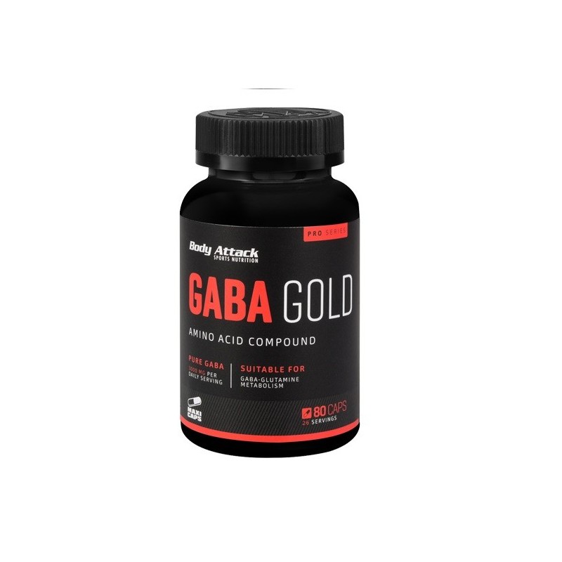 Body Attack Gaba Gold 80 Kapseln Body Attack Gaba Gold 80 Kapseln