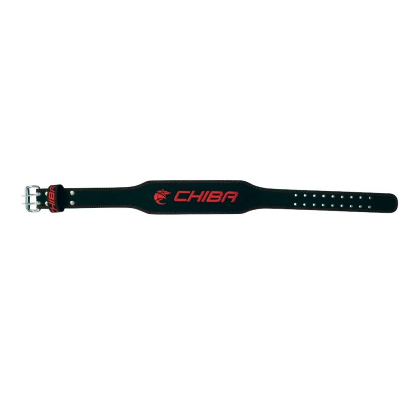 Chiba - 40810 - Ledergürtel schwarz/rot Chiba - 40810 - Ledergürtel schwarz/rot