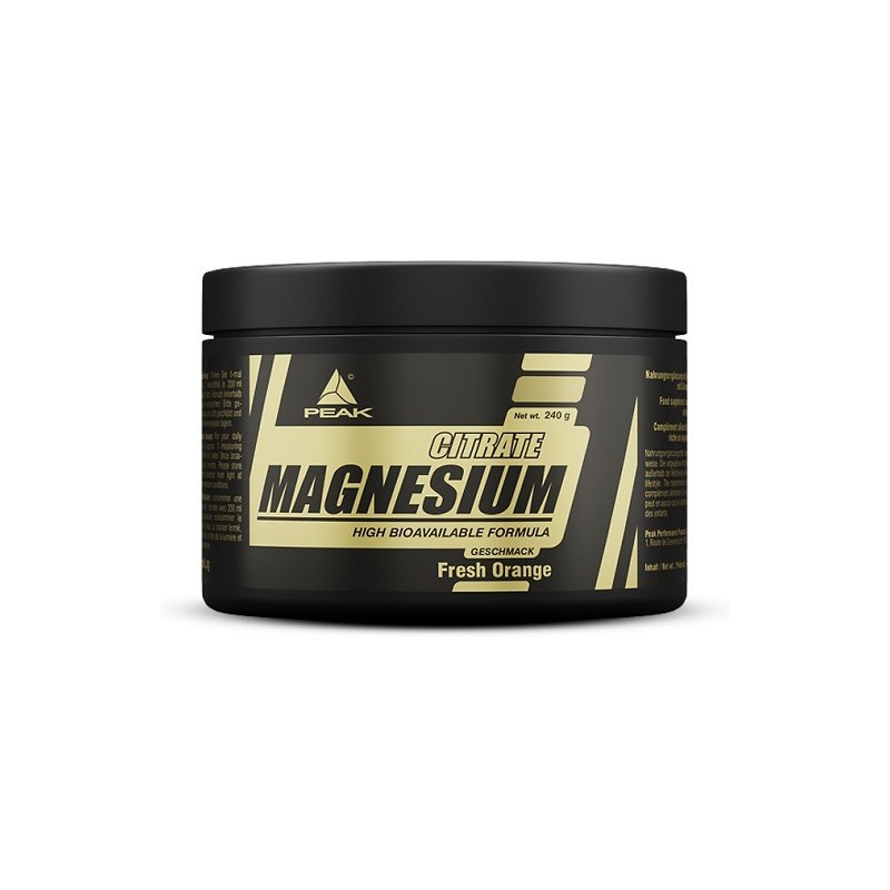 Peak Magnesium Citrat 240 g Peak Magnesium Citrat 240 g