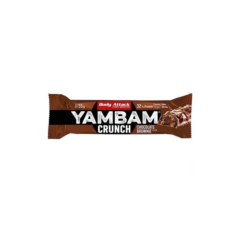 Body Attack YAMBAM CRUNCH Protein Riegel (15x55g) Body Attack YAMBAM CRUNCH Protein Riegel (15x55g)