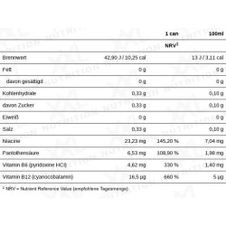 XXL Nutrition Energize! Sugar free Drink 6er