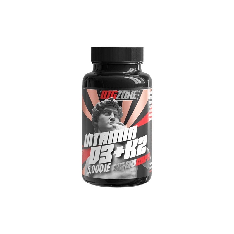 Big Zone Vitamin D3 + K2 90 Kapseln Big Zone Vitamin D3 + K2 90 Kapseln