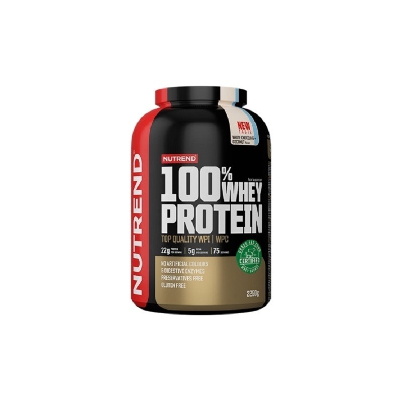 Nutrend 100% Whey Protein 2250g Nutrend 100% Whey Protein 2250g