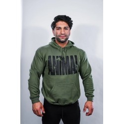 Universal Animal Hooded Sweater Military
