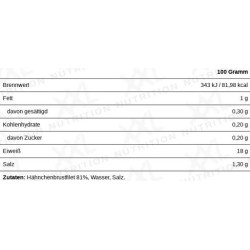 XXL Nutrition Hähnchenbrustfilet 160g