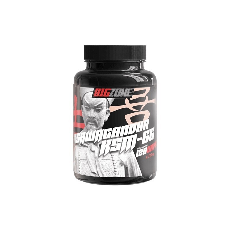 Big Zone Ashwagandha KSM-66 120 Kapseln Big Zone Ashwagandha KSM-66 120 Kapseln