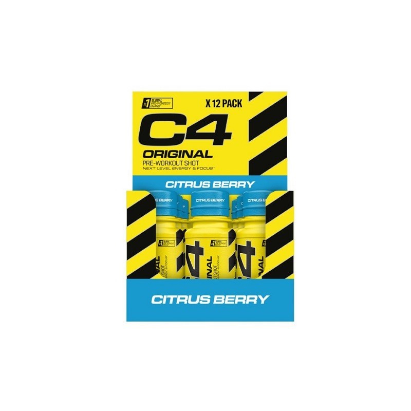 Cellucor C4 Energy Shot 12 x 60ml Cellucor C4 Energy Shot 12 x 60ml