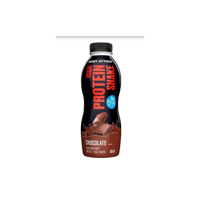 Body Attack High Protein Shake 12x500ml NEU Body Attack High Protein Shake 12x500ml NEU