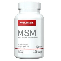 Body Attack MSM 100 Caps