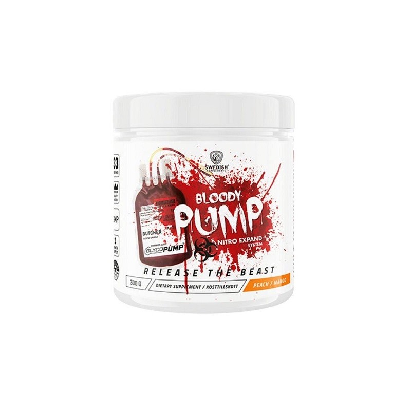 Swedish Supplements Bloody Pump 300g Swedish Supplements Bloody Pump 300g