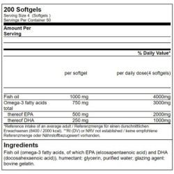 GN Triglyceride Omega 3 Sport Edition - 200 Softgels