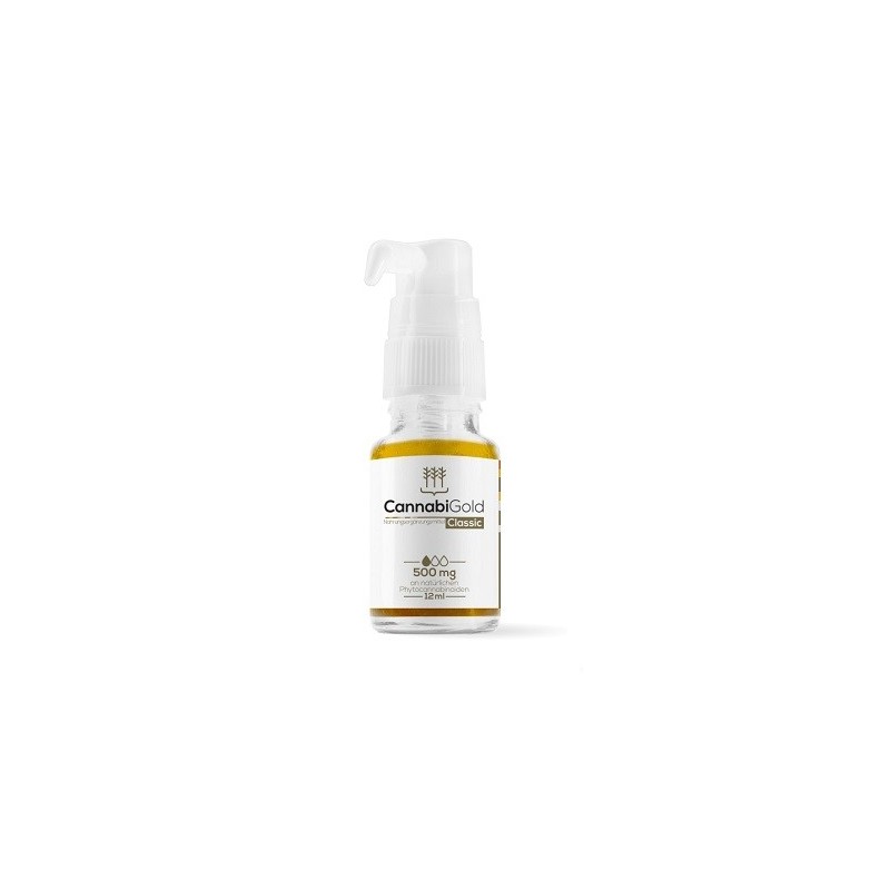 CannabiGold Classic 12ml 500mg CBD (5%) CannabiGold Classic 12ml 500mg CBD (5%)