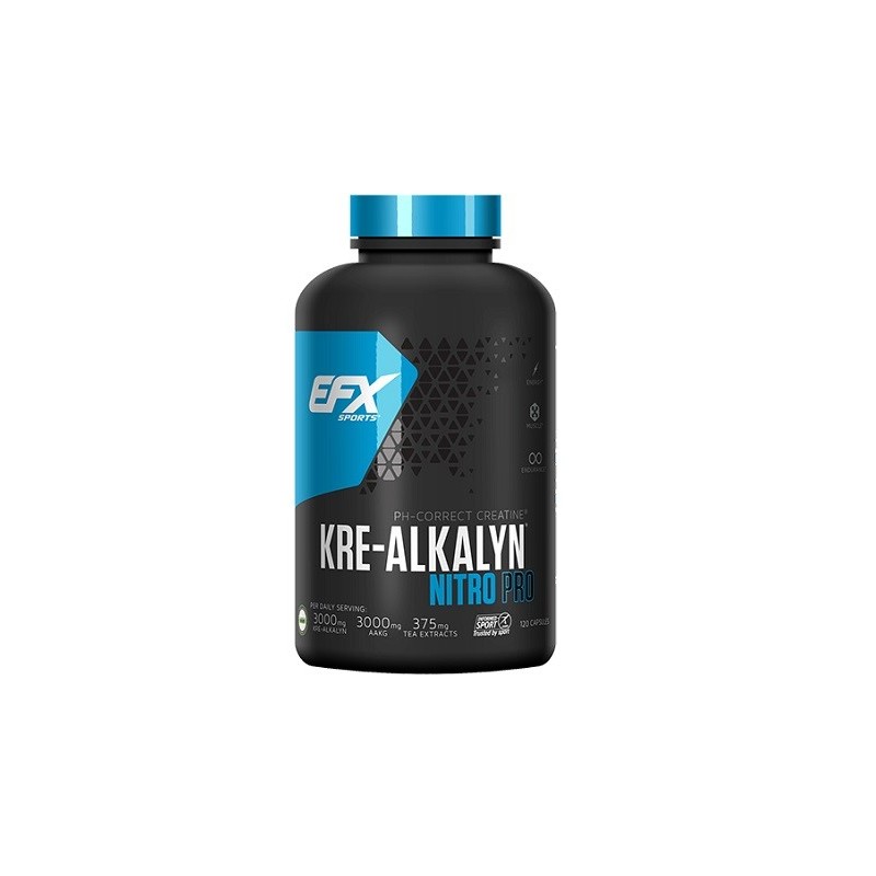 EFX Kre-Alkalyn Nitro PRO - 120 Caps EFX Kre-Alkalyn Nitro PRO - 120 Caps