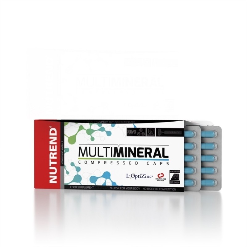 Nutrend Multimineral Compressed Kapseln - 60 Kapseln Nutrend Multimineral Compressed Kapseln - 60 Kapseln