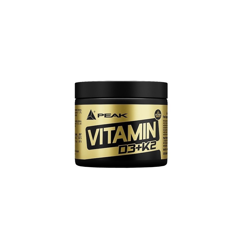 Peak Vitamin D3+K2 120 Tabl. Peak Vitamin D3+K2 120 Tabl.