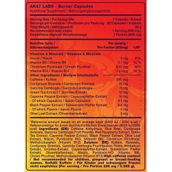 AK47 Labs Fatburner - 60 Kapseln