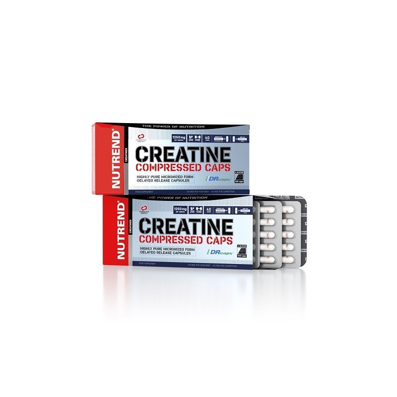 Nutrend Creatine Compressed Caps, 120 Kapseln Nutrend Creatine Compressed Caps, 120 Kapseln