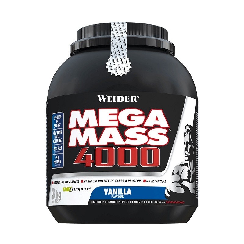 Weider Mega Mass 4000 - 3,0kg Weider Mega Mass 4000 - 3,0kg