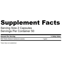 Swanson Milk Thistle 100 Kapseln