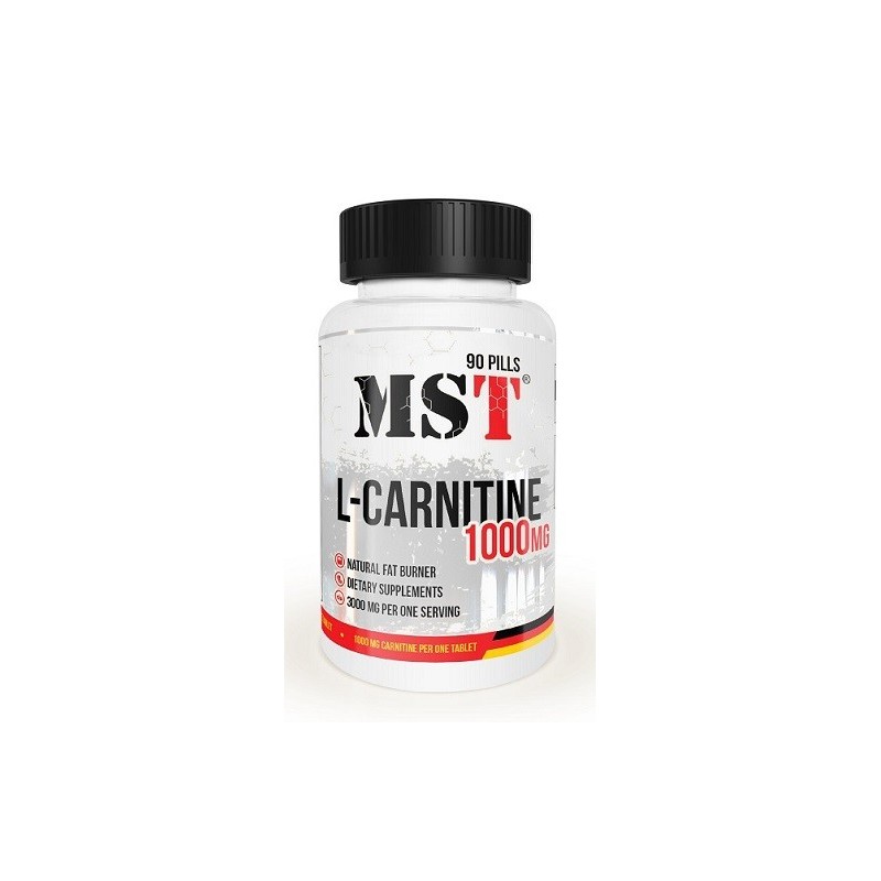 MST - L-Carnitine 1000 (90 Tabl.) MST - L-Carnitine 1000 (90 Tabl.)