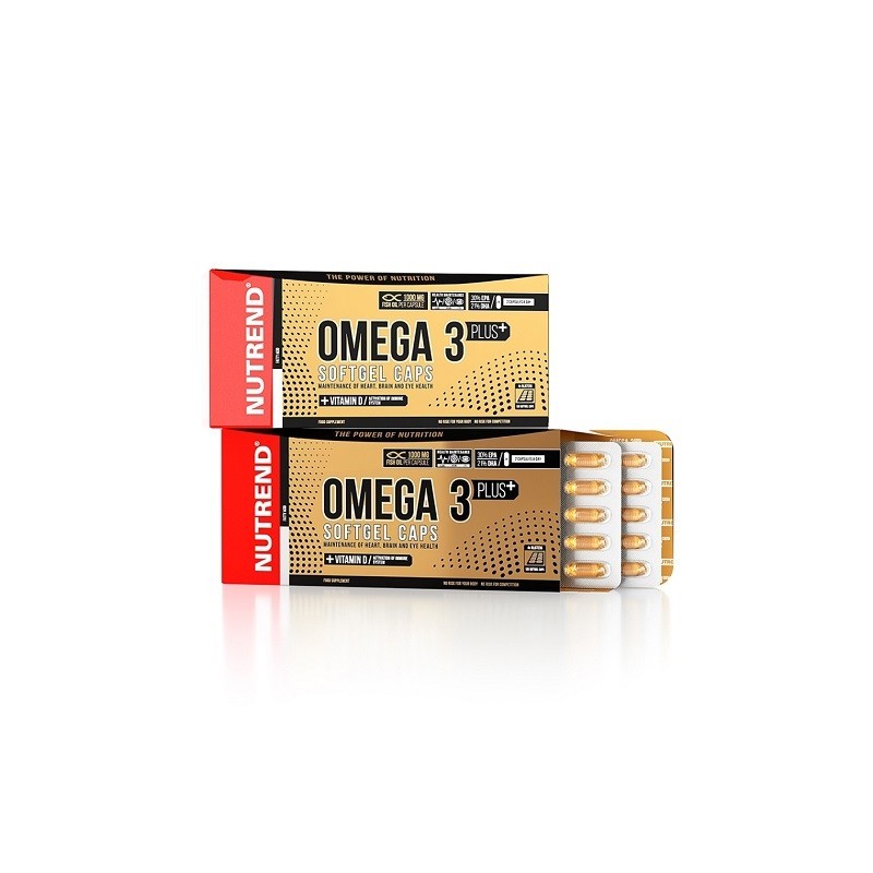 Nutrend Omega 3 Plus 120 Softgel Kapseln Nutrend Omega 3 Plus 120 Softgel Kapseln