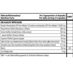 EFX Kre-Alkalyn Ripped Kapseln 120 Kapseln